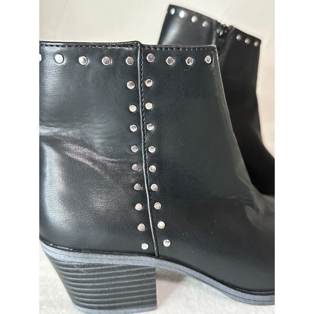 BP by Nordstrom Wylie Black Ankle Boot Size 6 Bootie - Picture 5 of 14